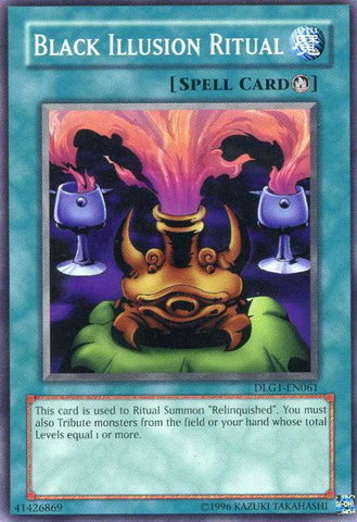 Black Illusion Ritual - DLG1-EN061 - Common - Unlimited