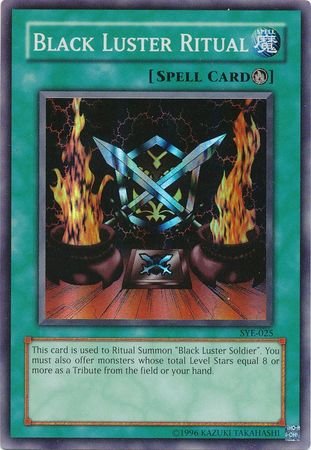 Black Luster Ritual - SYE-025 - Super Rare - Unlimited