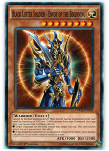 Black Luster Soldier - Envoy of the Beginning - YGLD-ENA02 - Common - 1st Edition