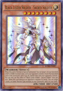 Black Luster Soldier - Sacred Soldier - BOSH-EN097 - Ultra Rare - Unlimited