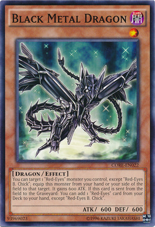 Black Metal Dragon - CORE-EN022 - Common - Unlimited