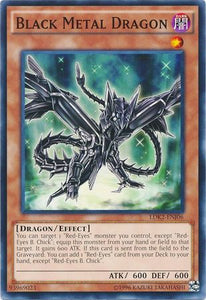 Black Metal Dragon - LDK2-ENJ06 - Common - Unlimited