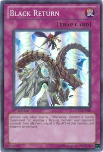 Black Return - DP11-EN030 - Super Rare - 1st Edition