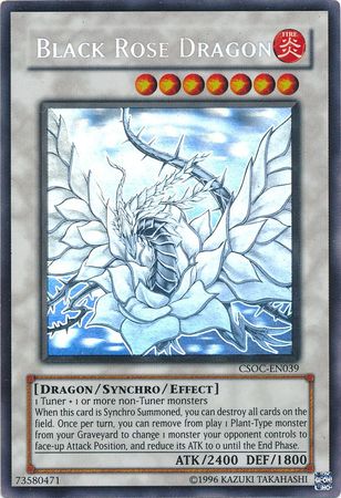 Black Rose Dragon - CSOC-EN039 - Ghost Rare - Unlimited