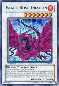 Black Rose Dragon - CSOC-EN039 - Ultra Rare - 1st Edition