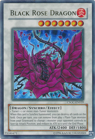 Black Rose Dragon - CSOC-EN039 - Ultra Rare - Unlimited