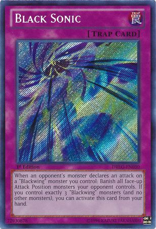 Black Sonic - DRLG-EN030 - Secret Rare - 1st Edition