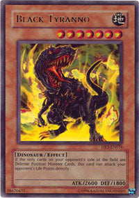 Black Tyranno - DR2-EN076 - Ultra Rare - Unlimited