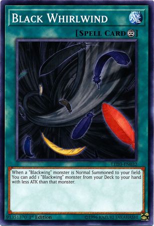 Black Whirlwind - LED3-EN032 - Common - 1st Edition