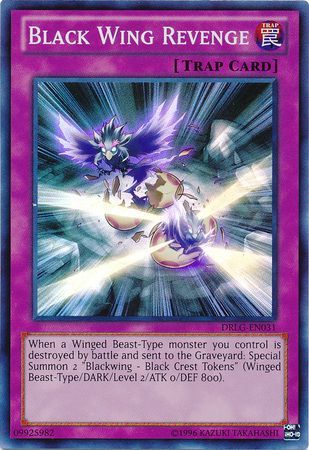 Black Wing Revenge - DRLG-EN031 - Super Rare - Unlimited