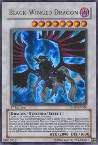 Black-Winged Dragon - TSHD-EN040 - Ultra Rare - 1st Edition