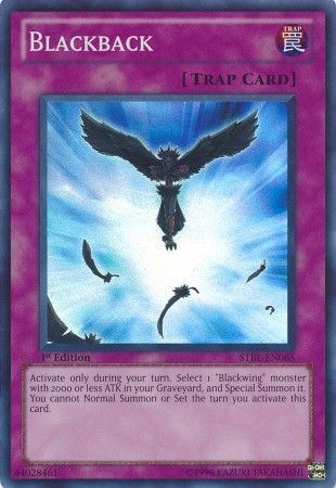 Blackback - STBL-EN065 - Super Rare - 1st Edition