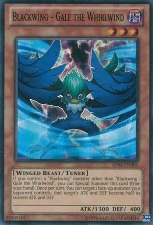 Blackwing - Gale the Whirlwind - AP04-EN004 - Super Rare - Unlimited