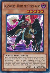 Blackwing - Hillen the Tengu-wind - EXVC-EN008 - Super Rare - Unlimited