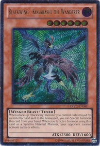 Blackwing - Kogarashi the Wanderer - Ultimate - EXVC-EN009 - Ultimate Rare - Unlimited