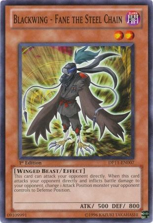 Blackwing - Fane the Steel Chain - DP11-EN007 - Common - 1st Edition