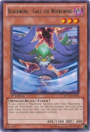 Blackwing - Gale the Whirlwind - DP11-EN001 - Rare - 1st Edition
