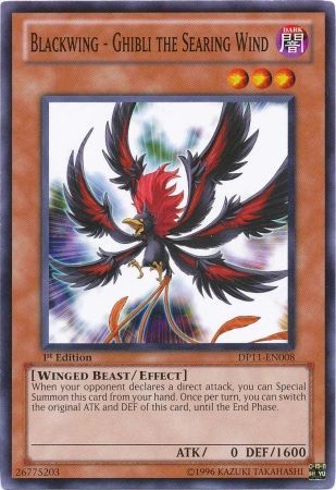 Blackwing - Ghibli the Searing Wind - DP11-EN008 - Common - 1st Edition