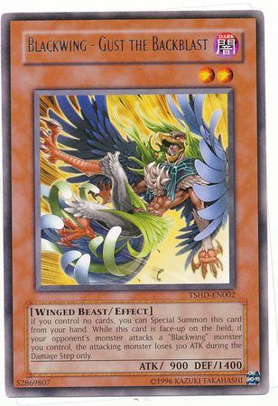 Blackwing - Gust the Backblast - TSHD-EN002 - Rare - Unlimited