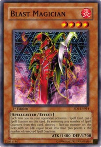 Blast Magician - SD6-EN014 - Common - 1st Edition