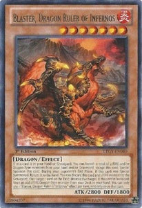 Blaster, Dragon Ruler of Infernos - LTGY-EN040 - Rare - 1st Edition