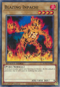 Blazing Inpachi - SGX1-ENH02 - Common - 1st Edition