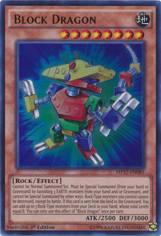 Block Dragon - MP17-EN085 - Ultra Rare - 1st Edition