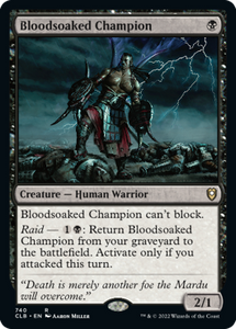 Bloodsoaked Champion - CLB - Rare