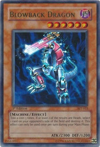 Blowback Dragon - AST-022 - Ultra Rare - 1st Edition