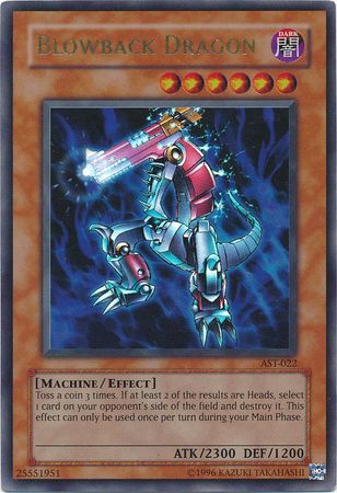 Blowback Dragon - AST-022 - Ultra Rare - Unlimited