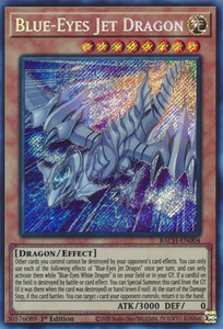 Blue-Eyes Jet Dragon - BACH-EN004 - Secret Rare - 1st Edition