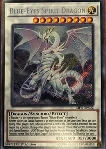 Blue-Eyes Spirit Dragon - SHVI-EN052 - Secret Rare - 1st Edition