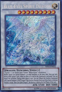 Blue-Eyes Spirit Dragon - SHVI-EN052 - Secret Rare - Unlimited