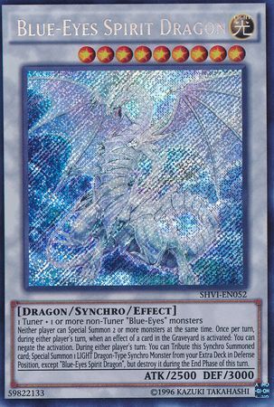 Blue-Eyes Spirit Dragon - SHVI-EN052 - Secret Rare - Unlimited