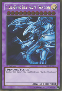 Blue-Eyes Ultimate Dragon - PGLD-EN055 - Gold Rare - Unlimited