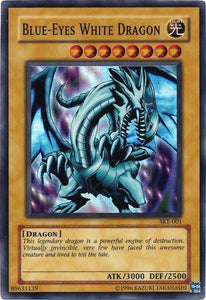 Blue-Eyes White Dragon - SKE-001 - Super Rare - Unlimited