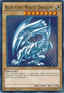 Blue-Eyes White Dragon (LOB art) - LDK2-ENK01  - Common - 1st Edition