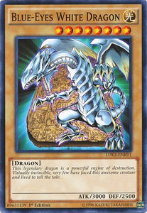 Blue-Eyes White Dragon (SDDC art) - LDK2-ENK01  - Common - 1st Edition