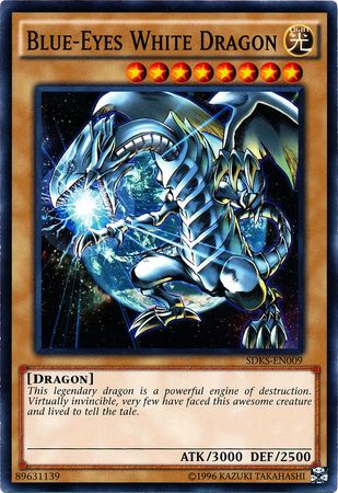 Blue-Eyes White Dragon - SDKS-EN009 - Common - Unlimited