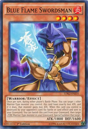 Blue Flame Swordsman - LDK2-ENJ14 - Common - 1st Edition