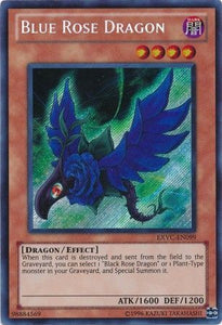 Blue Rose Dragon - EXVC-EN099 - Secret Rare  - Unlimited