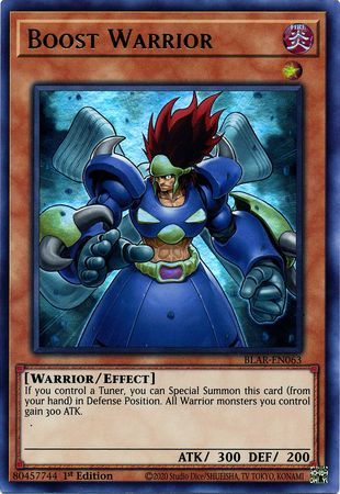 Boost Warrior - BLAR-EN063 - Ultra Rare - 1st Edition