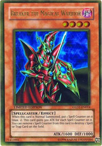 Breaker the Magical Warrior - GLD1-EN014 - Gold Rare - Limited