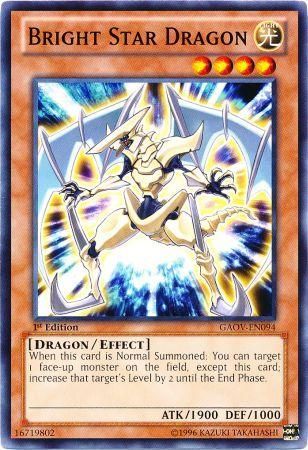 Bright Star Dragon - GAOV-EN094 - Common - 1st Edition