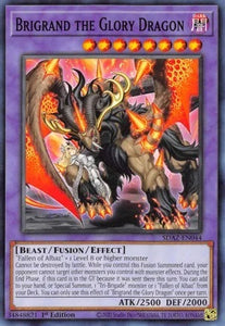 Brigrand the Glory Dragon - SDAZ-EN044 - Common - 1st Edition