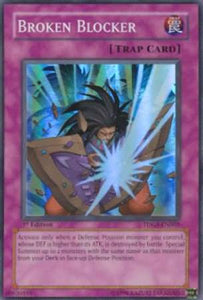 Broken Blocker - TDGS-EN069 - Super Rare - 1st Edition