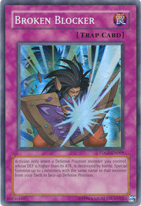 Broken Blocker - TDGS-EN069 - Super Rare - Unlimited