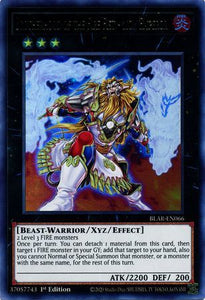 Brotherhood of the Fire Fist - Lion Emperor - BLAR-EN066 - Ultra Rare - 1st Edition