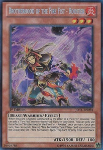 Brotherhood of the Fire Fist - Rooster - JOTL-EN094 - Secret Rare - 1st Edition