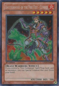 Brotherhood of the Fire Fist - Coyote - LTGY-EN082 - Secret Rare - 1st Edition